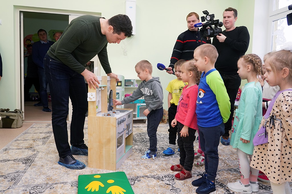 В Добровольске заработал новый детский сад