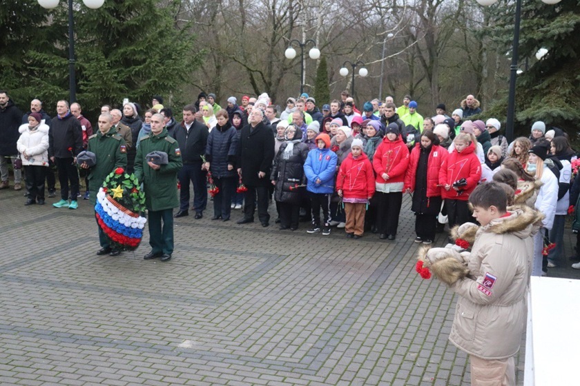 В Гусеве прошли торжественные мероприятия в честь 80-летия штурма Гумбиннена